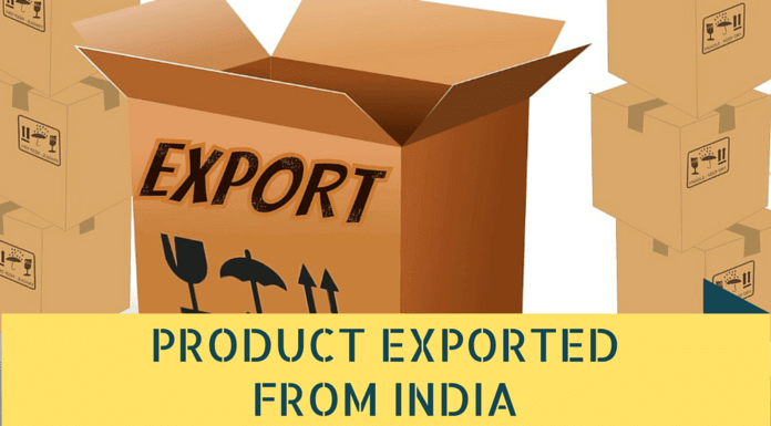 india export list