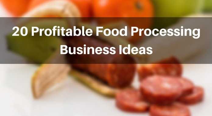 food processing business