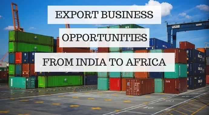 Export to Africa from India