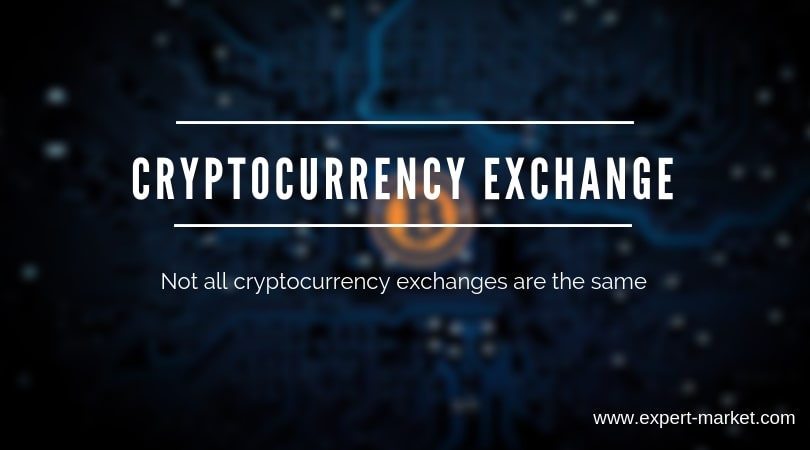 crypto currency exchange are not same. you have to choose it with care